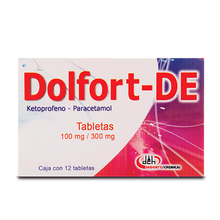 DOLFORT-DE (100MG/300MG) 12TABS