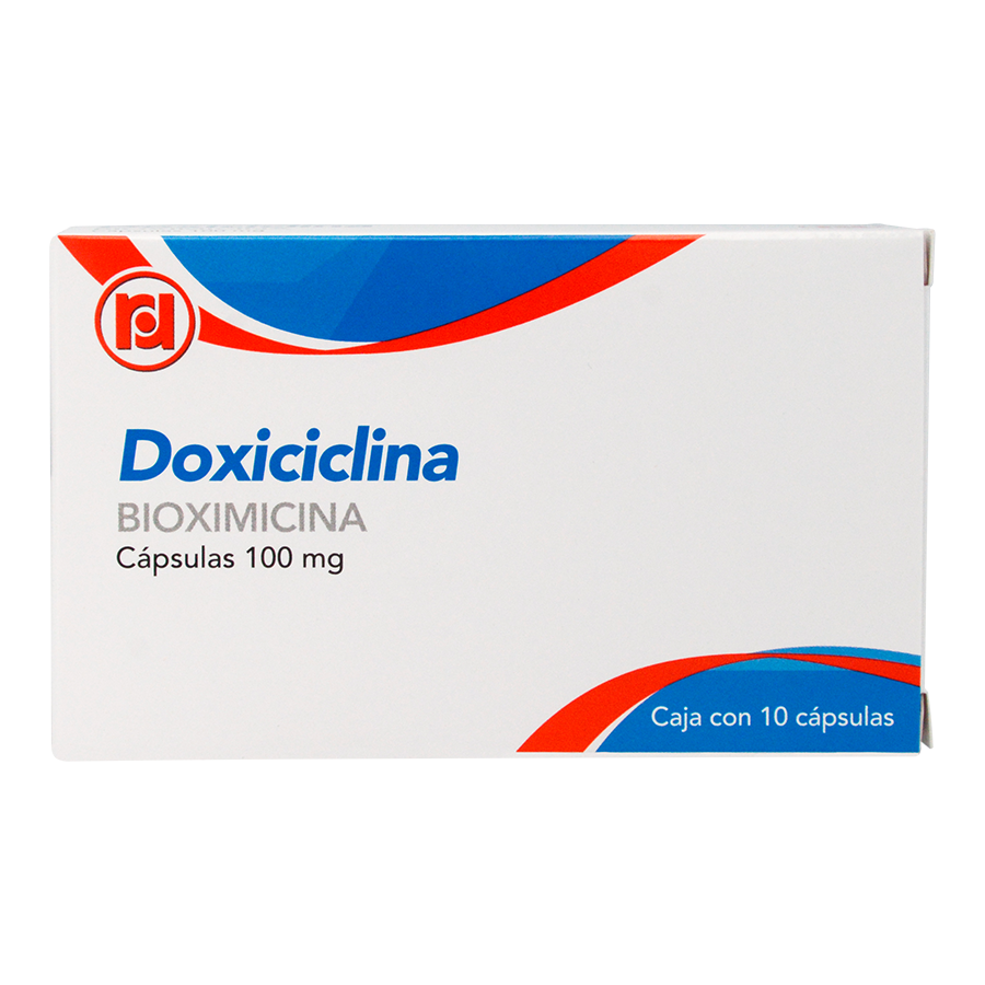 DOXICICLINA 100MG 10CAPS