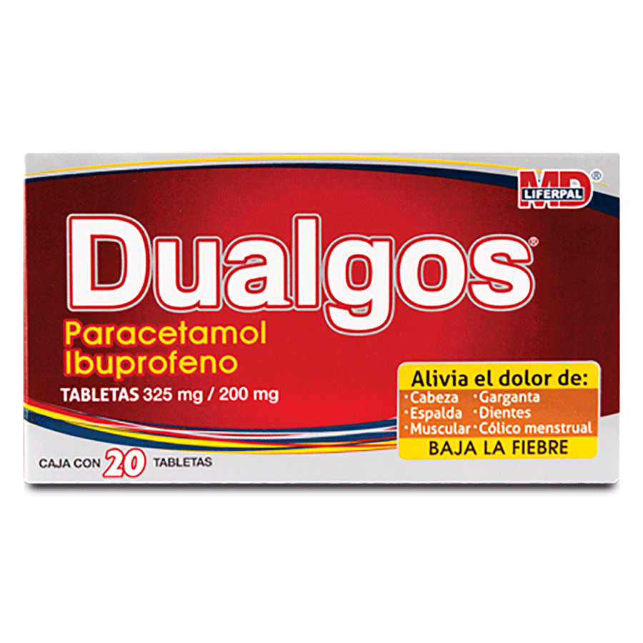 DUALGOS (325MG/200MG) 20TABS