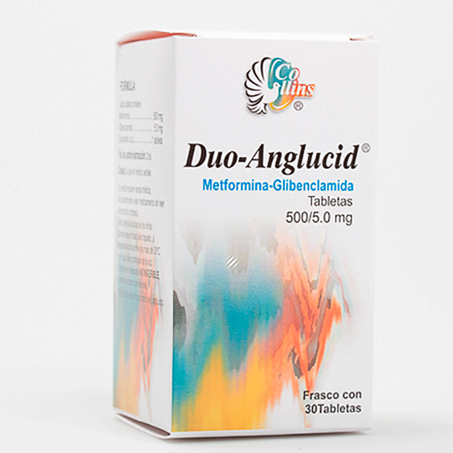 DUO-ANGLUCID (500/5MG) 30TABS