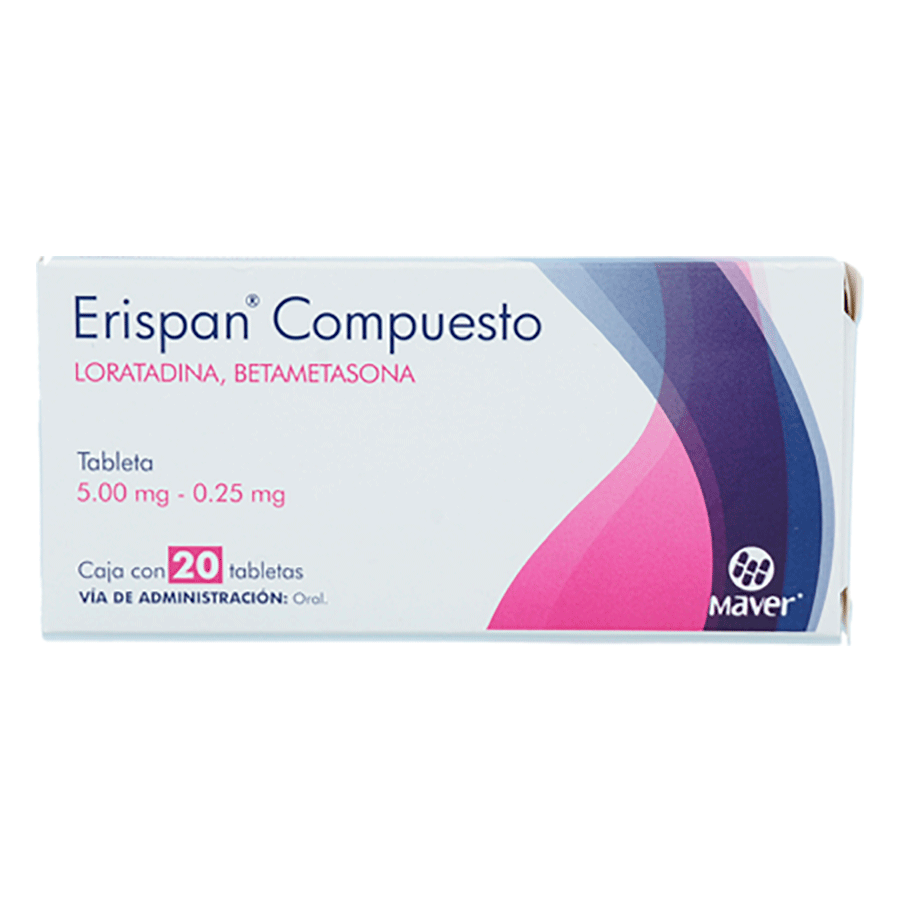 ERISPAN COMPUESTO 20CAPS