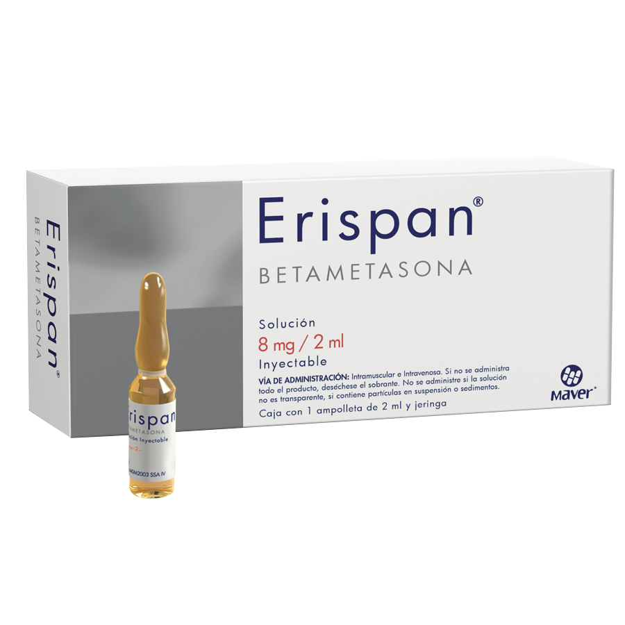 ERISPAN (8MG/2ML) SOL 1AMP