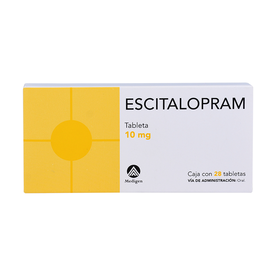 ESCITALOPRAM 10MG 28TABS