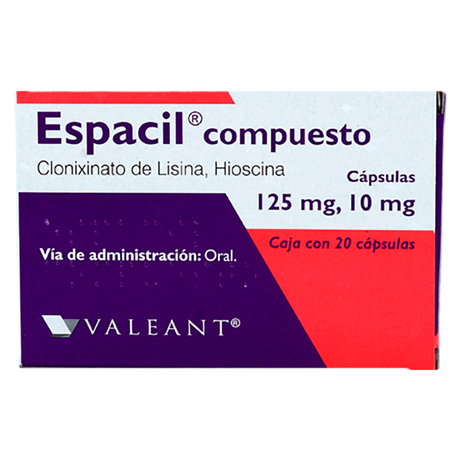 ESPACIL COMPUESTO (125/10) 20CAPS