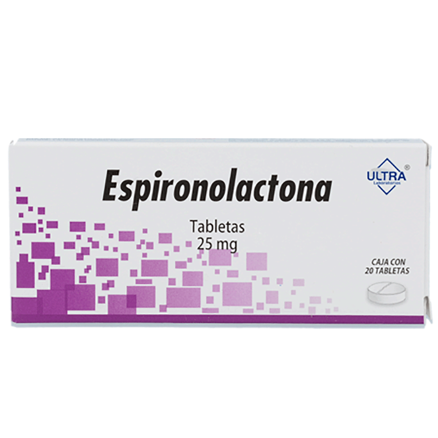 ESPIRONOLACTONA 25MG 20TABS