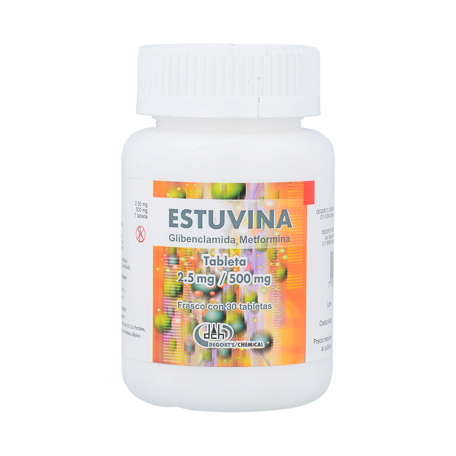 ESTUVINA (2.5MG/500MG) 30TABS