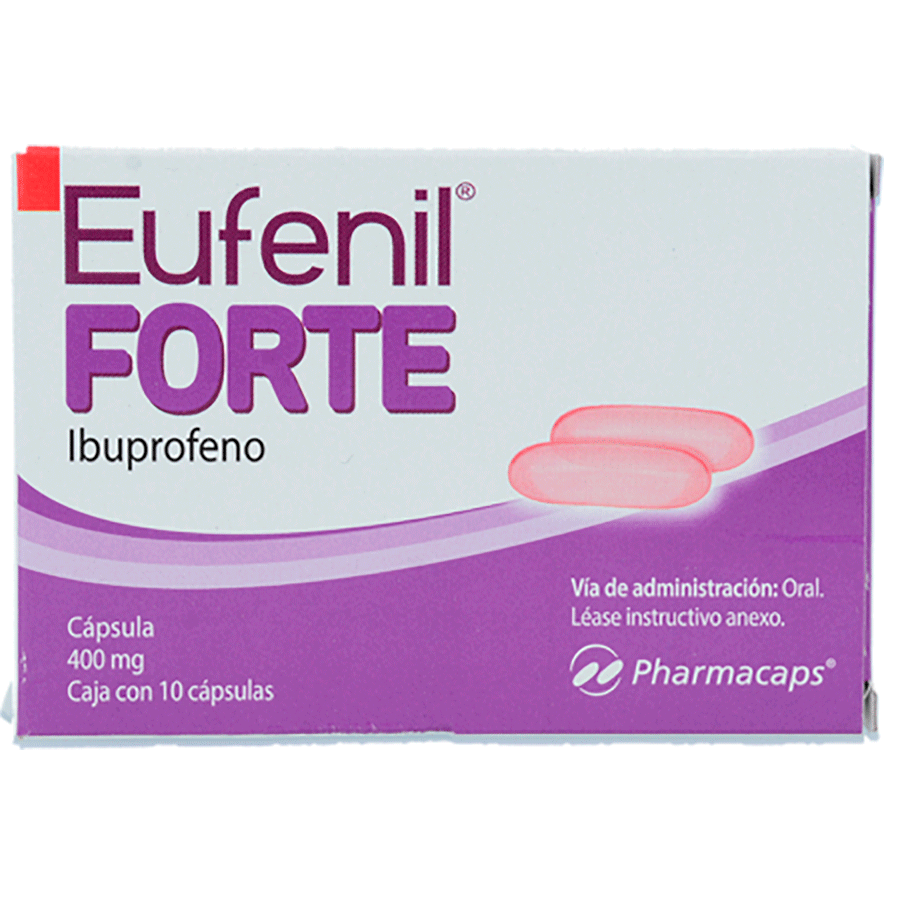 EUFENIL FORTE (400MG) 10CAPS