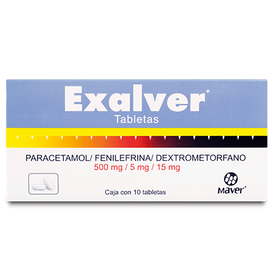 EXALVER NF (500MG/5MG/15MG) 10TABS