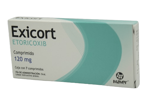 EXICORT (120MG) 7COMP