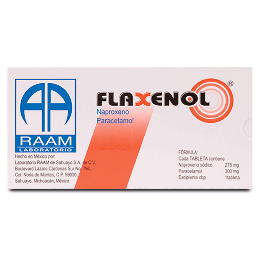 FLAXENOL (300MG/275MG) 12TABS