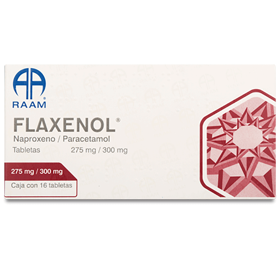 FLAXENOL (300MG/275MG) 16TABS