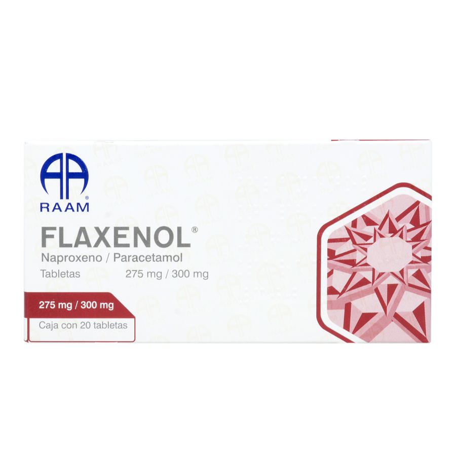 FLAXENOL (275MG/300MG) 20TABS