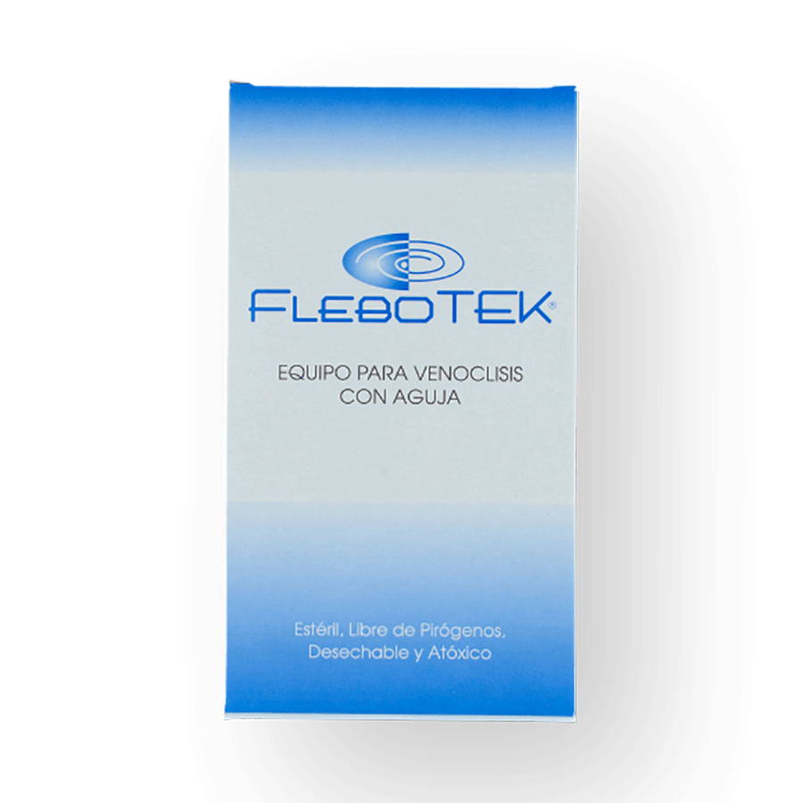 FLEBOTEK CON AGUJA (EQUIPO PARA VENOCLISIS) 1PZA