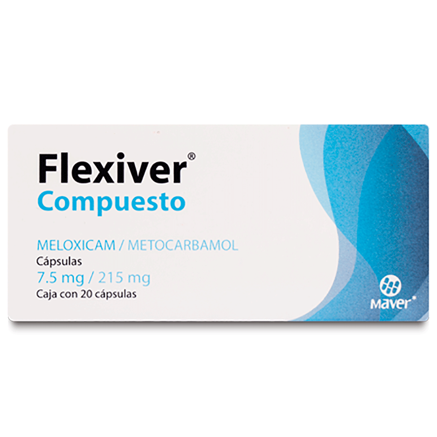 FLEXIVER COMPUESTO (7.5MG/ 215MG) 20CAPS