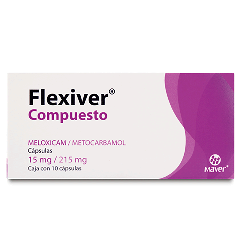 FLEXIVER COMPUESTO (15MG/ 215MG) 10CAPS