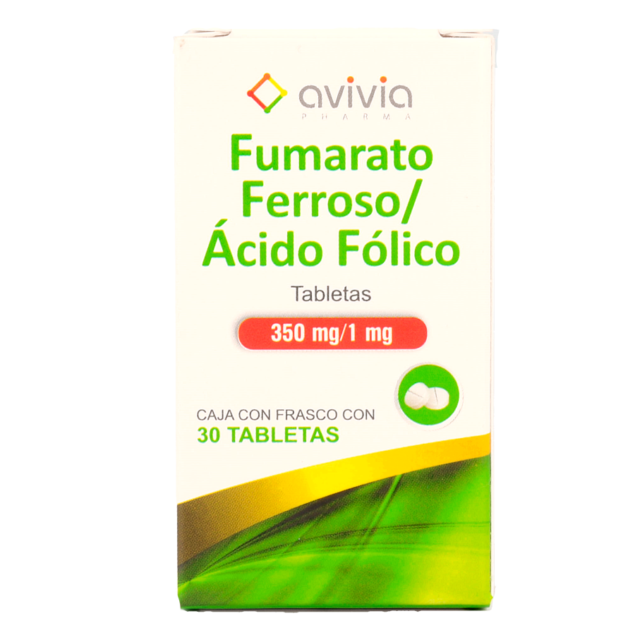 FUMARATO FERROSO/ACIDO FOLICO 30TABS