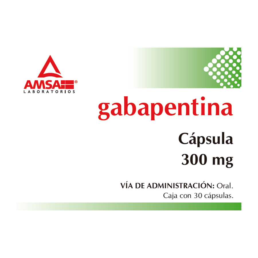 GABAPENTINA 300MG 30CAPS