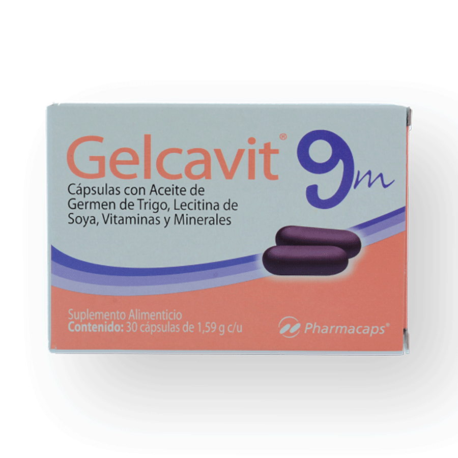 GELCAVIT 9 MESES 30CAPS