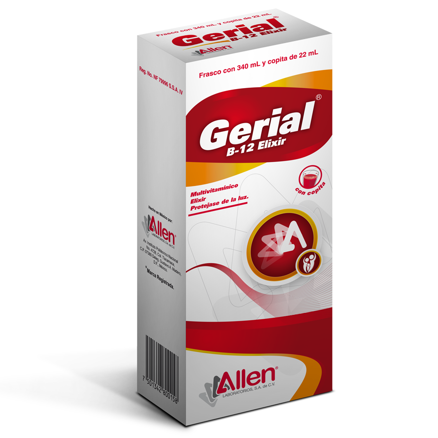 GERIAL B-12 340ML ELIXIR