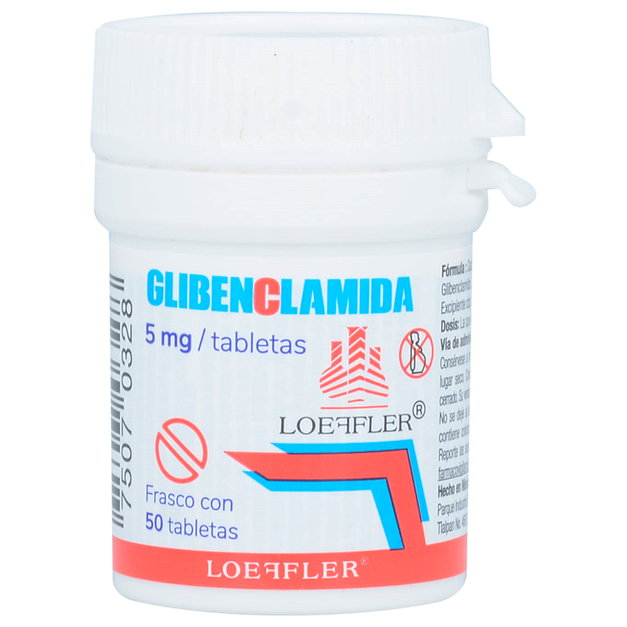 GLIBENCLAMIDA 5MG 50TABS