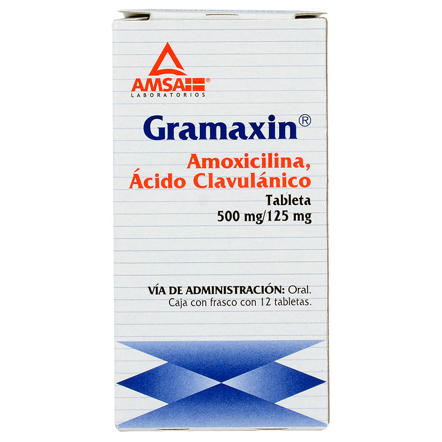 GRAMAXIN (500MG/125MG) 12TABS