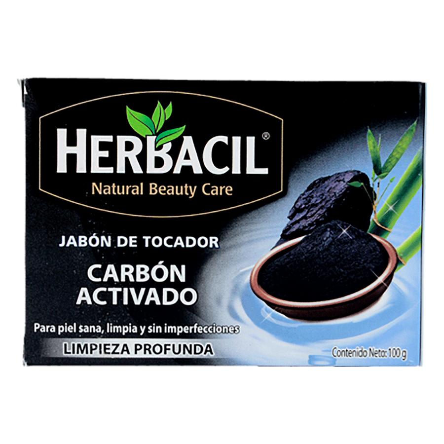 HERBACIL JABON DE TOCADOR CARBON 100G