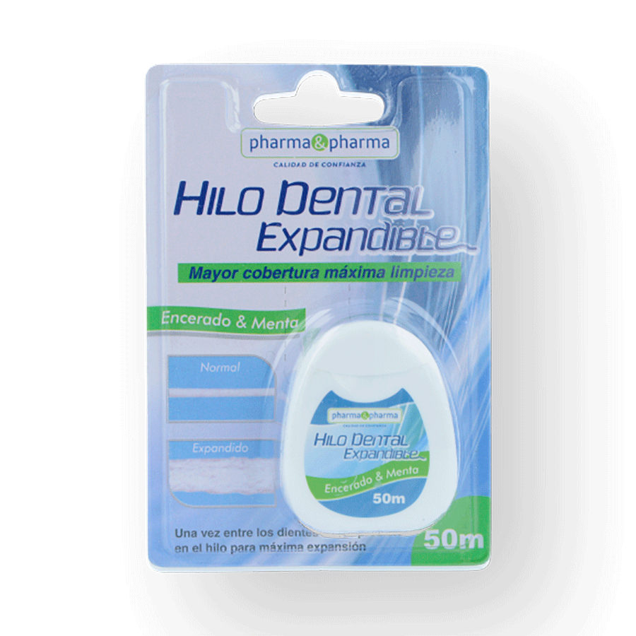 HILO DENTAL EXPANDIBLE 50M 1PZA