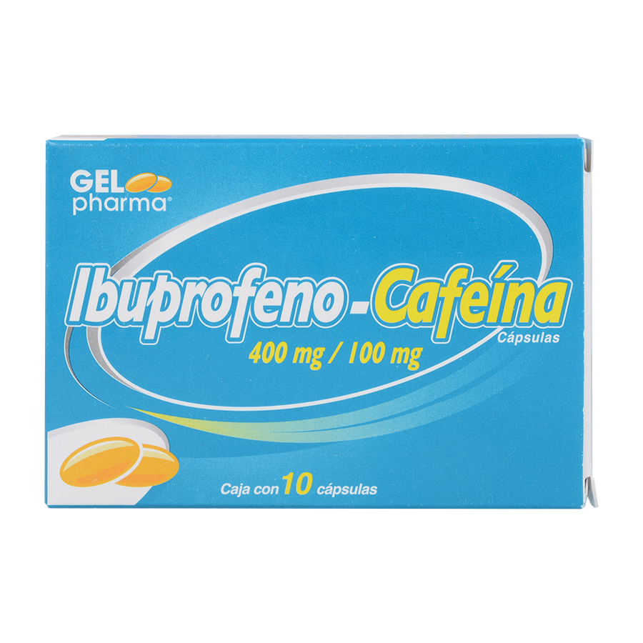 IBUPROFENO/CAFEINA 400MG/100MG 10CAPS