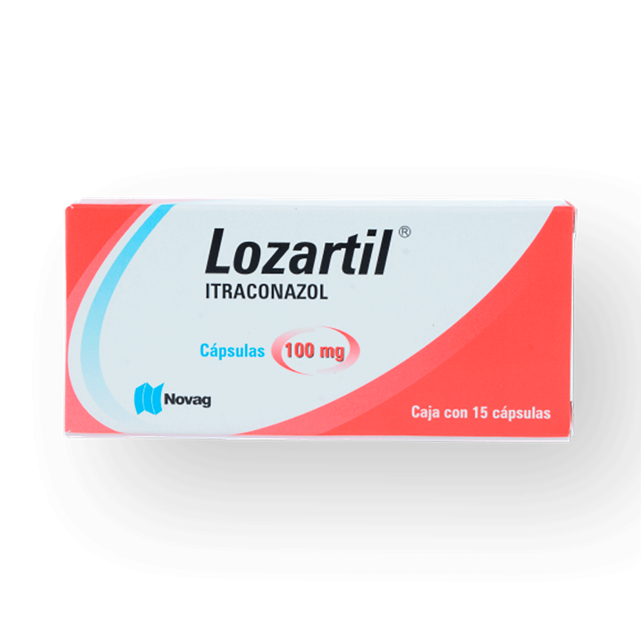 LOZARTIL 100MG 15CAPS