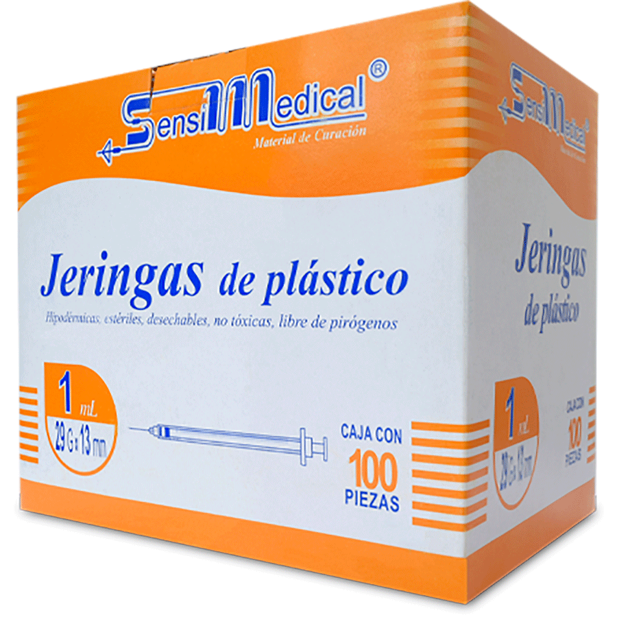 JERINGA 1ML 29GX13MM 100PZS