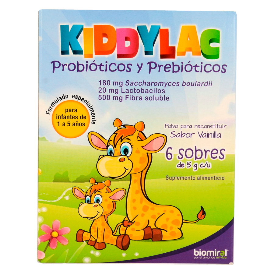 KIDDYLAC 5G POL 6SOBRES