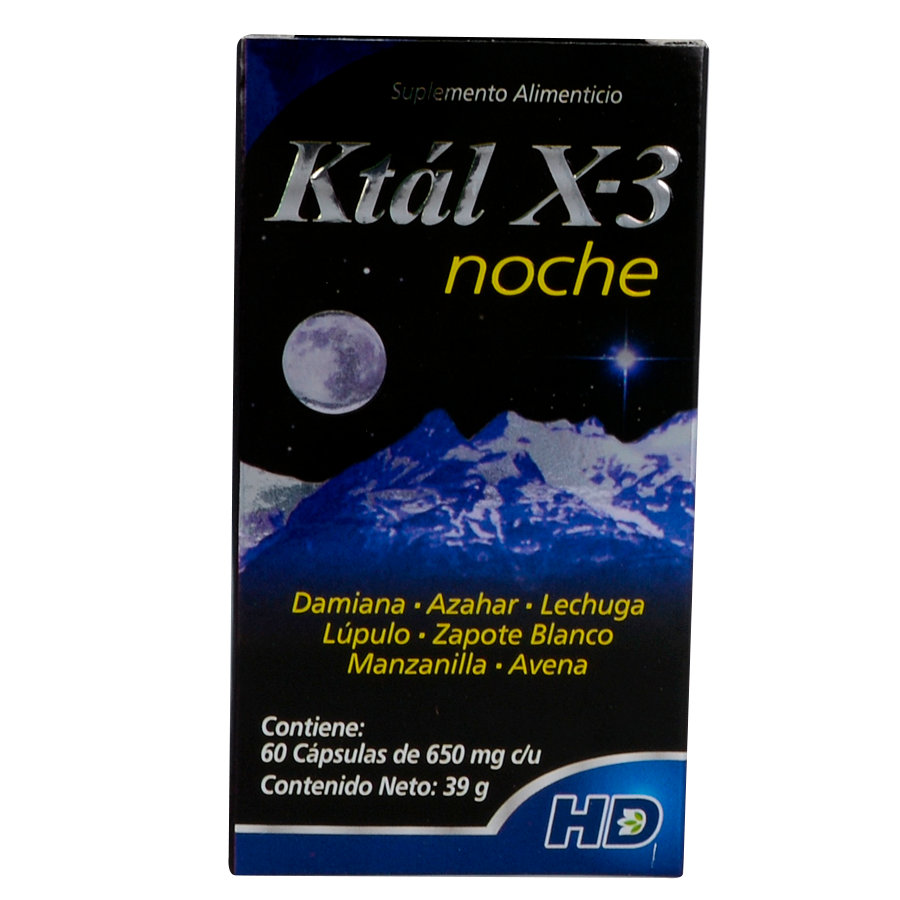 KTAL X-3 NOCHE 60CAPS