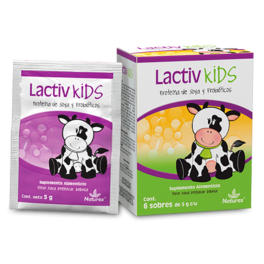 LACTIV KIDS 6 SOBRES