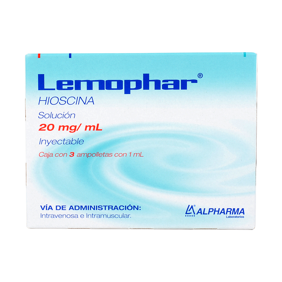 LEMOPHAR (20MG/ML) 3AMP SOL