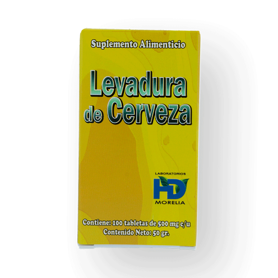 LEVADURA DE CERVEZA 500MG 100TABS