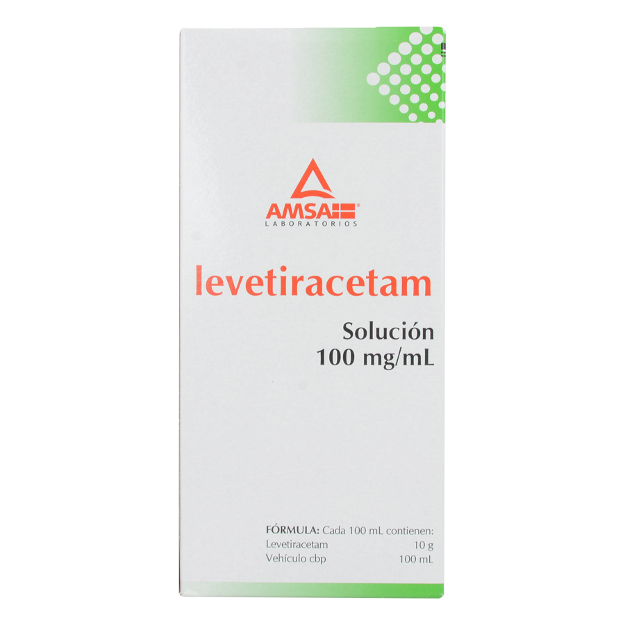 LEVETIRACETAM 100MG/ML 1FCO SOL