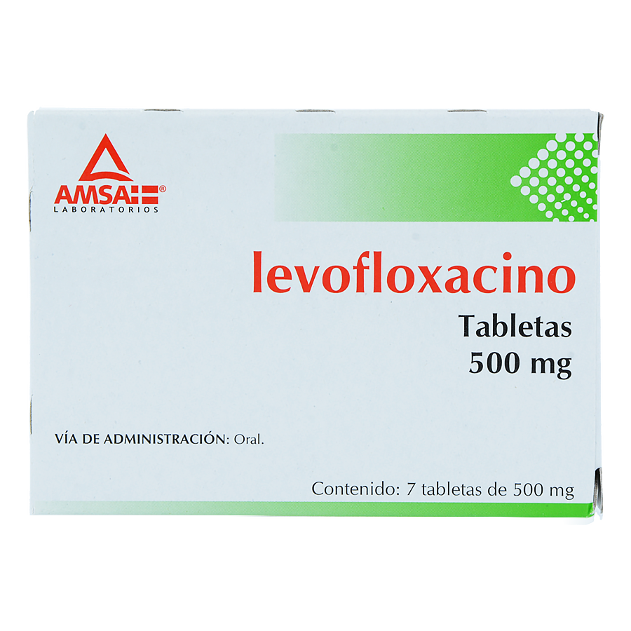 LEVOFLOXACINO 500MG 7TABS