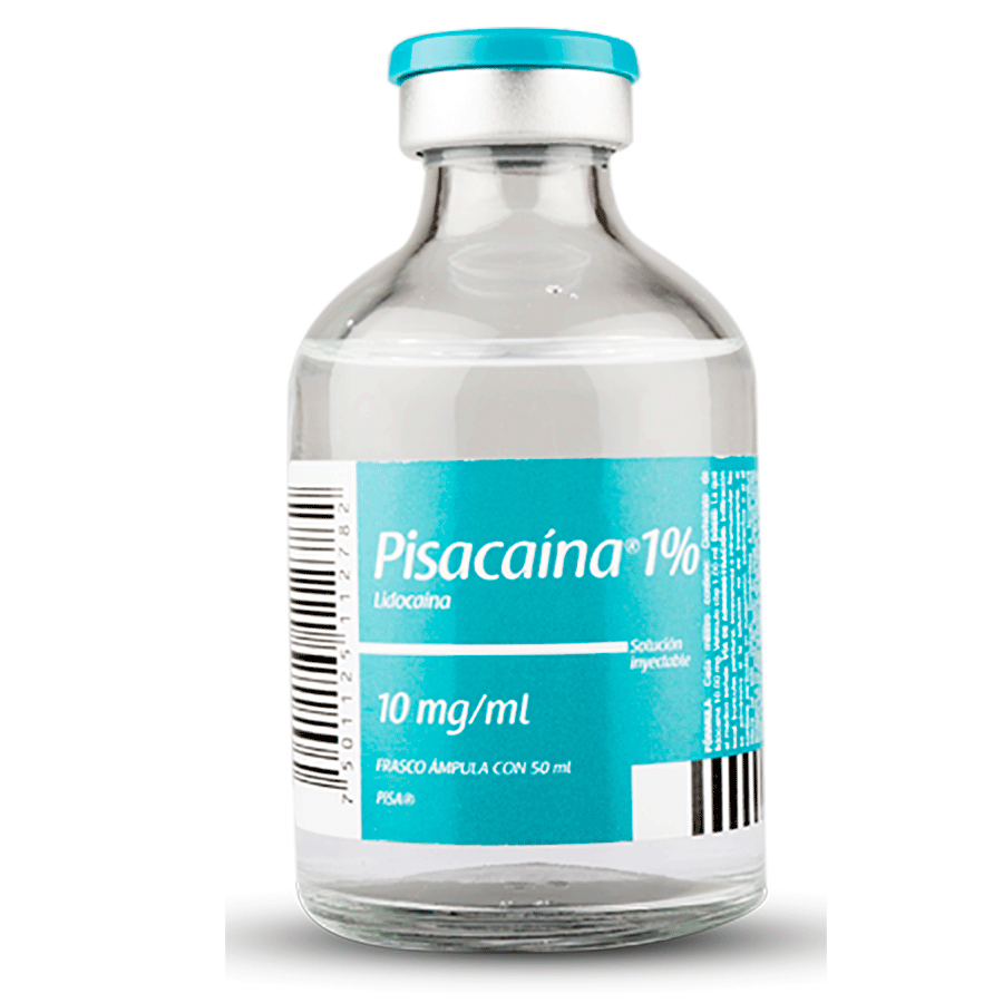 PISACAINA 1% 50ML SOL