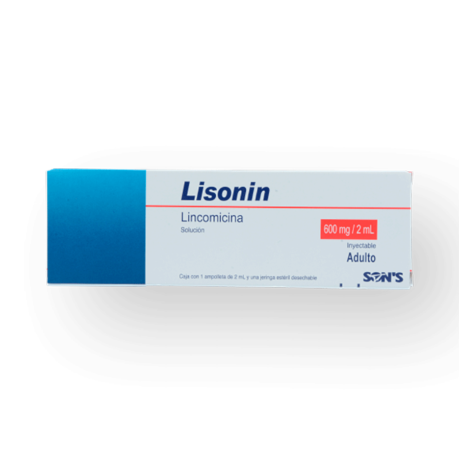 LISONIN ADULTO (600MG/2ML) 1AMP SOL