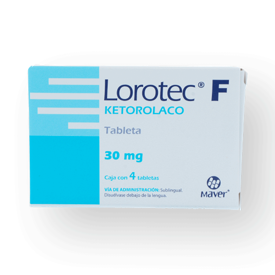 LOROTEC - F (30MG) 4TABS