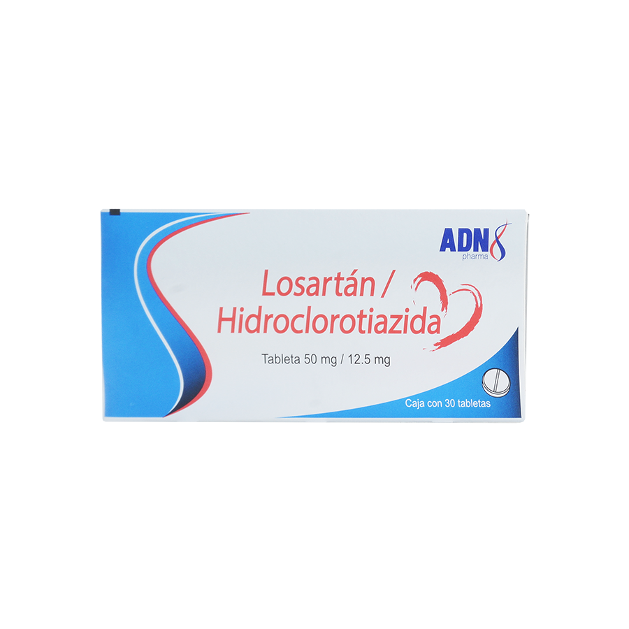 LOSARTAN/HIDROCLOROTIAZIDA 30TABS