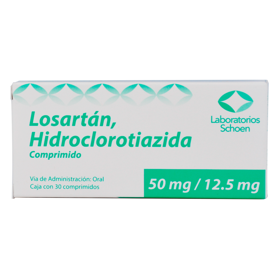 LOSARTAN/HIDROCLOROTIAZIDA 30 COMP