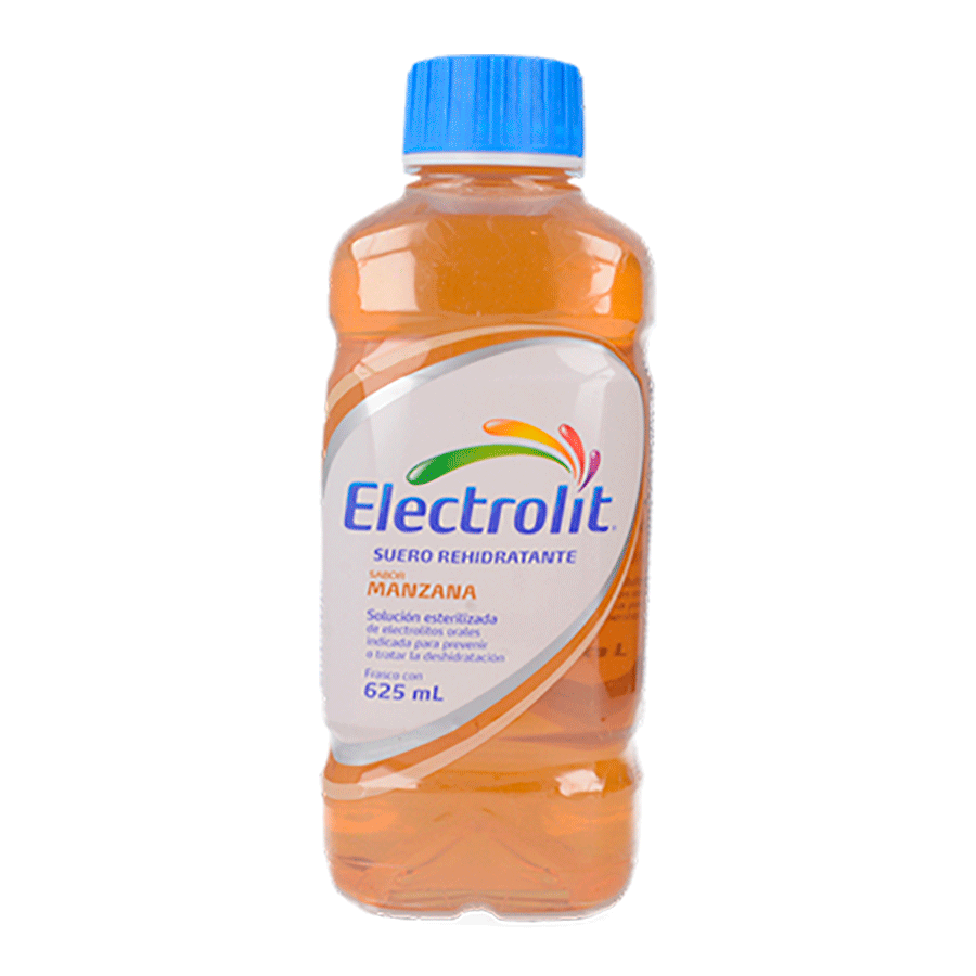 ELECTROLIT MANZANA 625ML SOL