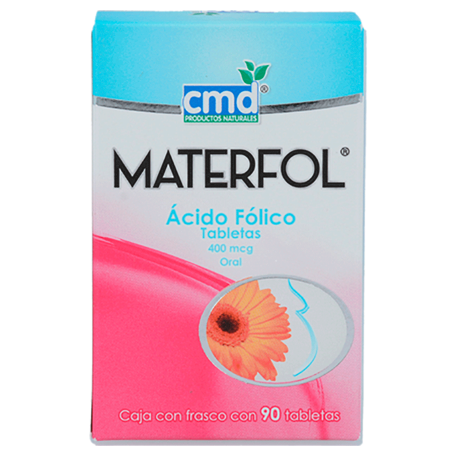 MATERFOL (400MCG) 90TABS