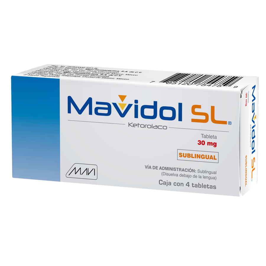 MAVIDOL SL (30MG) 4TABS