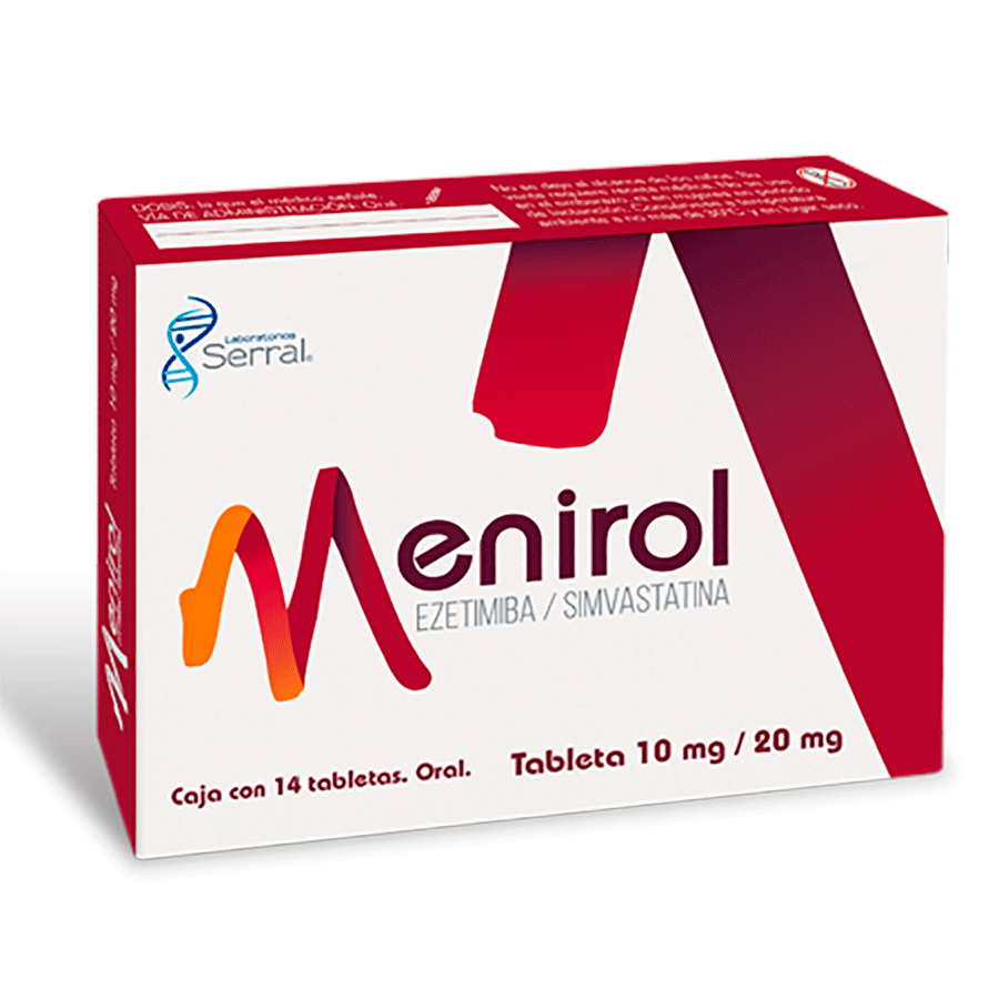 MENIROL (10MG/20MG) 14TABS