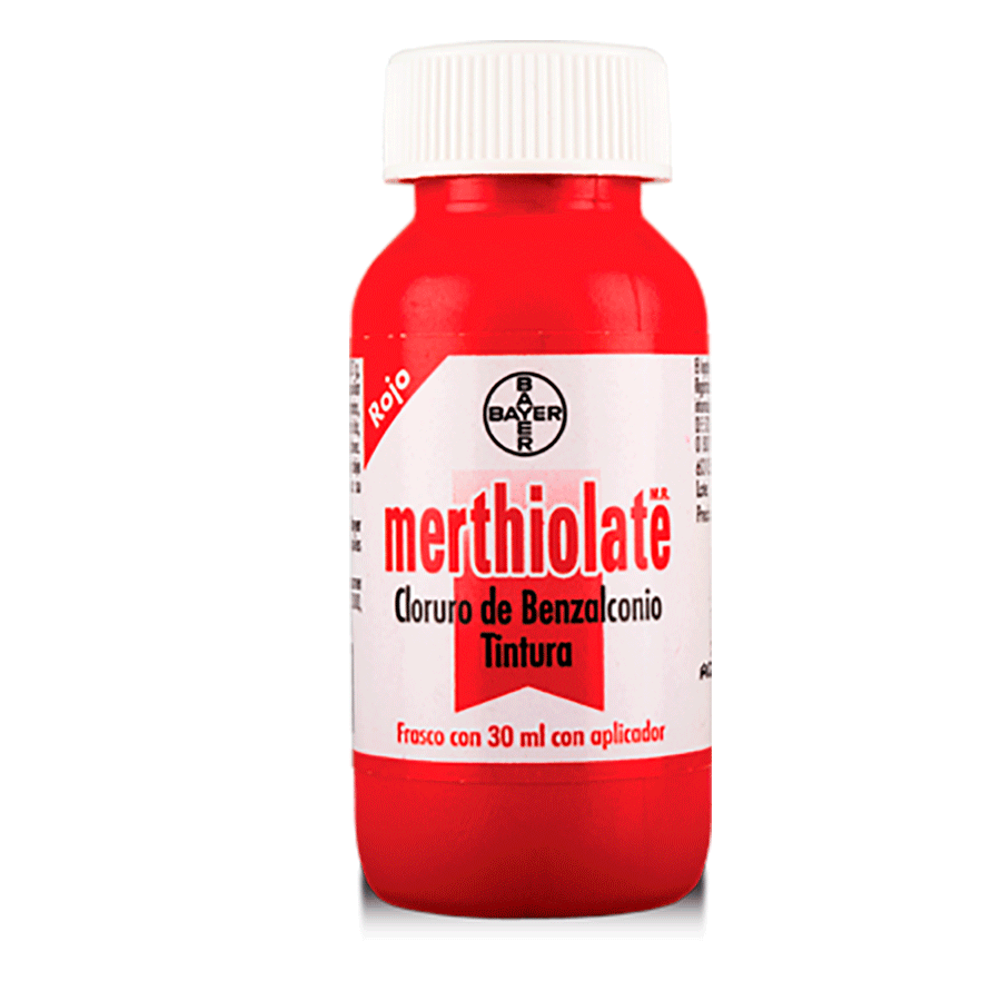 MERTHIOLATE ROJO 30 ML