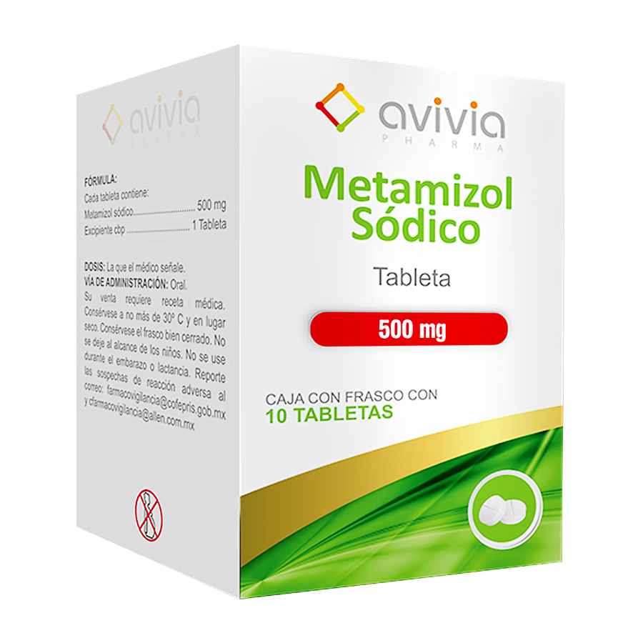 METAMIZOL SODICO 500MG 10TABS