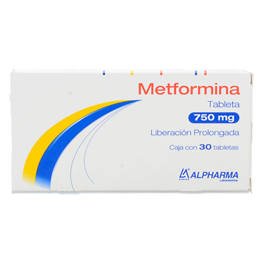 METFORMINA 750MG 30TABS