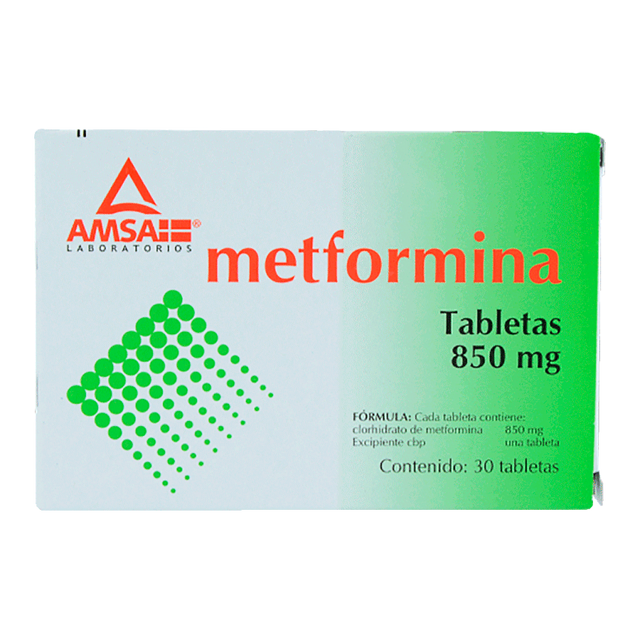 METFORMINA 850MG 30TABS